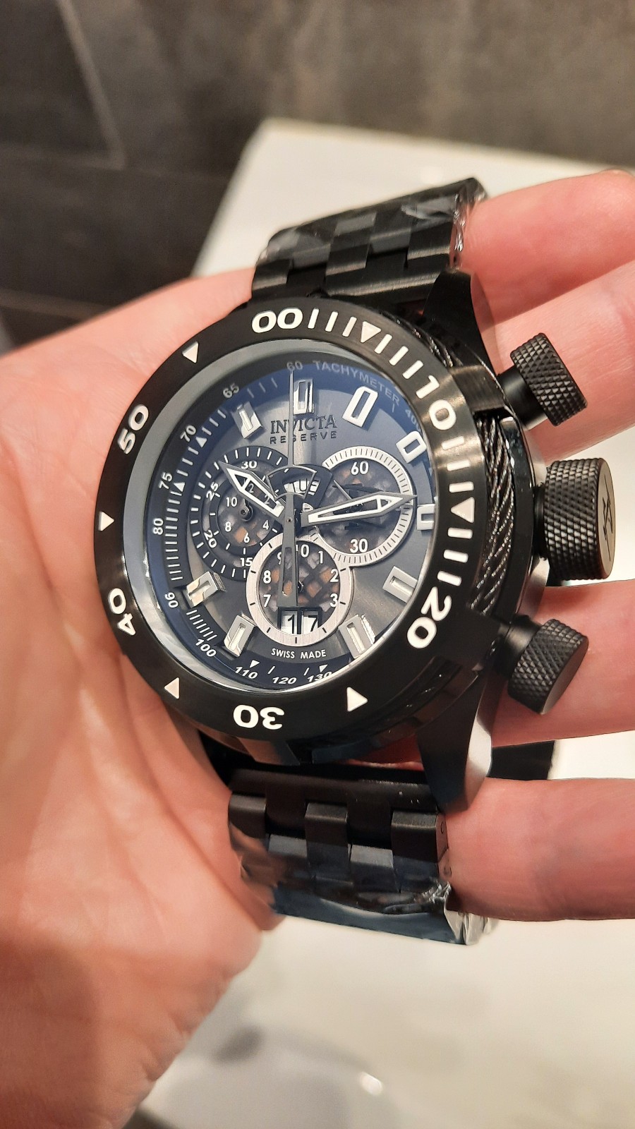 Invicta Swiss Made Reserve Bolt Model #0979