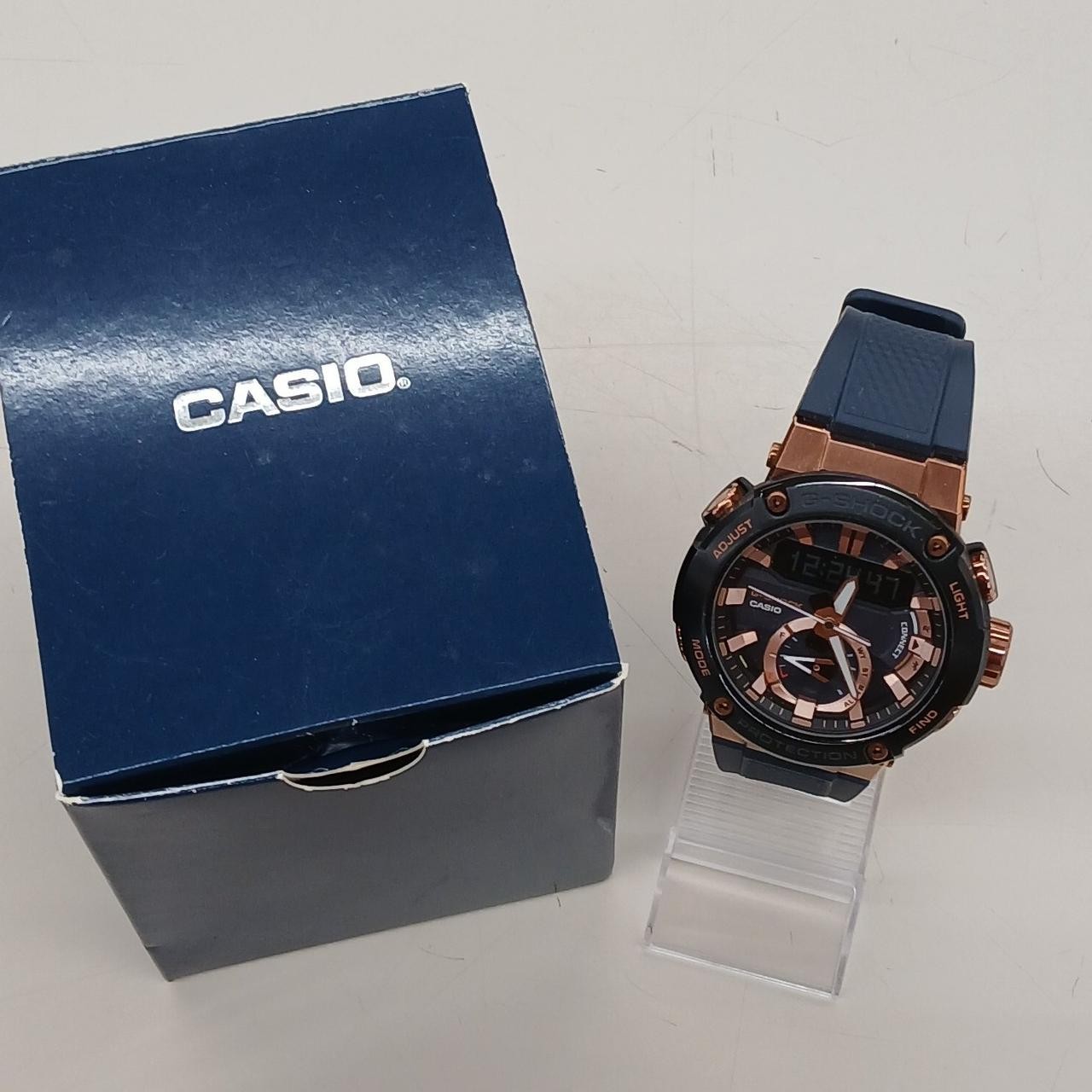 CASIO G-SHOCK GST B200G 2AJF Black Solar Men Watch Auth Japan