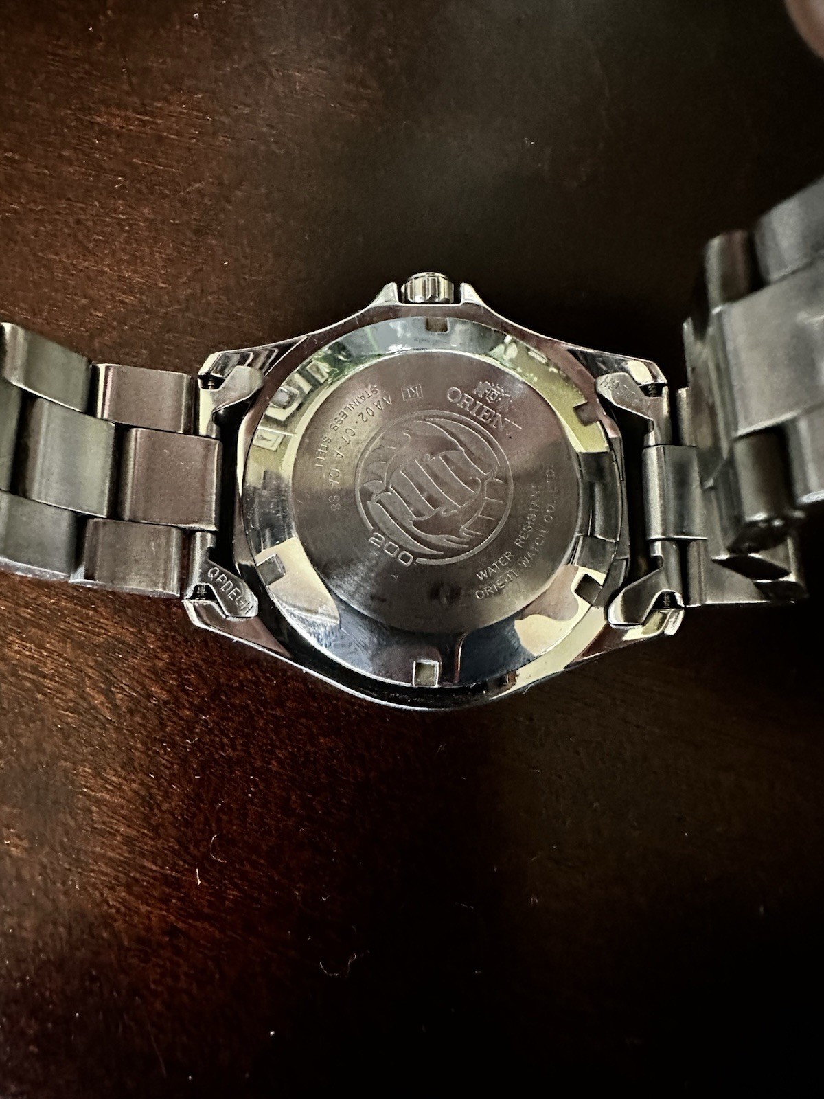 ORIENT RAY II 2 Automatic Watch AA02-C7-A Blue Dial