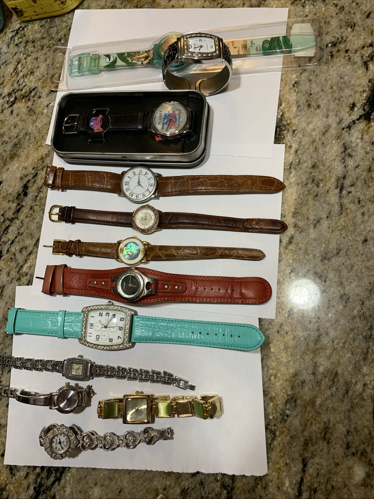 Gramercy Lot Women’s Quartz Watch’s Gramercy,Marcel Drucker, + Others. 12 Total