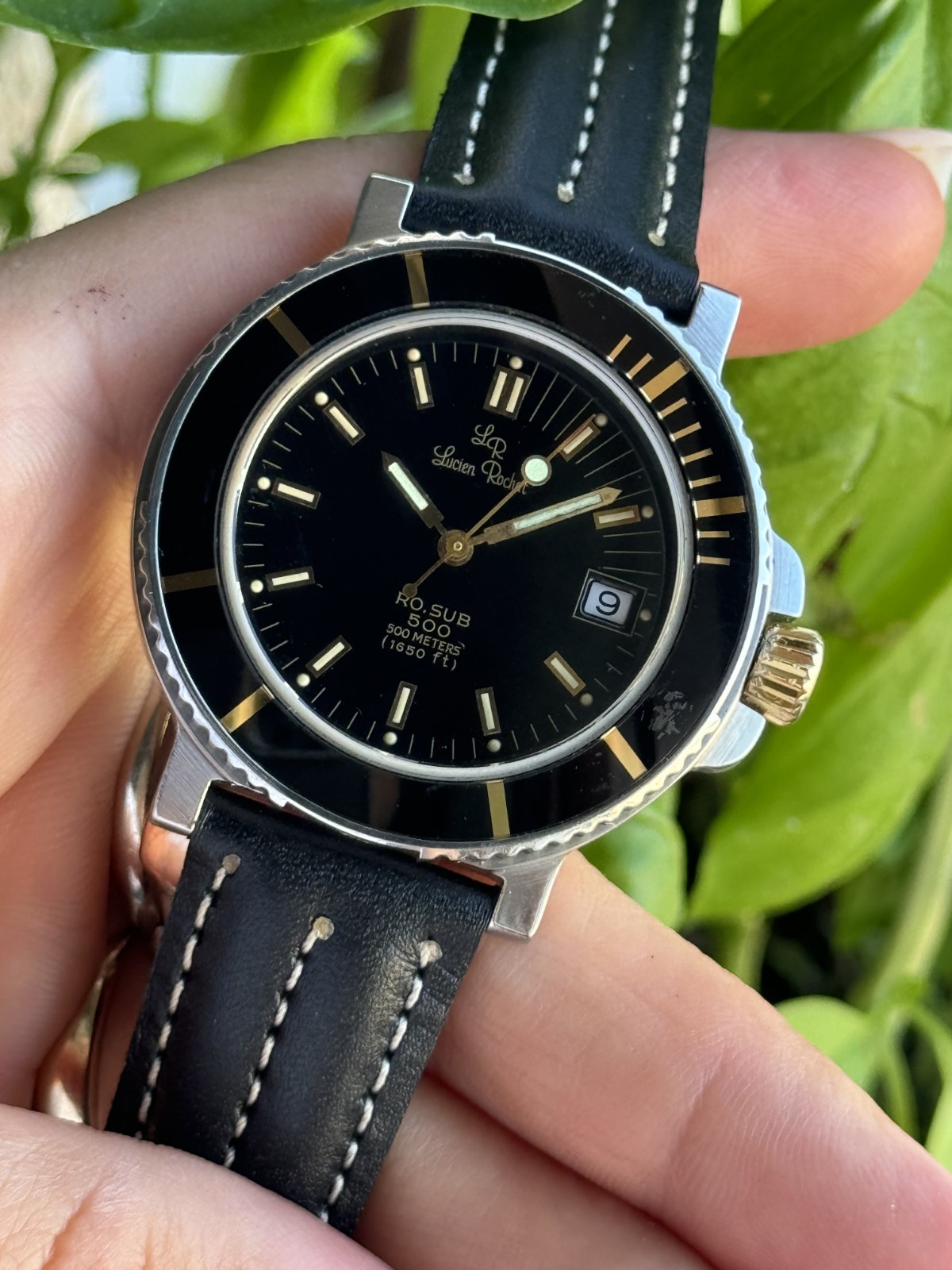 Lucien Rochat Ro.Sub Automatic Cal.1212 Mens 40mm Swiss Made Ref. 1243