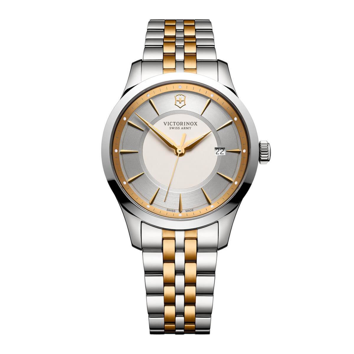 Victorinox Swiss Army Men’s Watch Alliance Quartz Two Tone Bracelet 241803