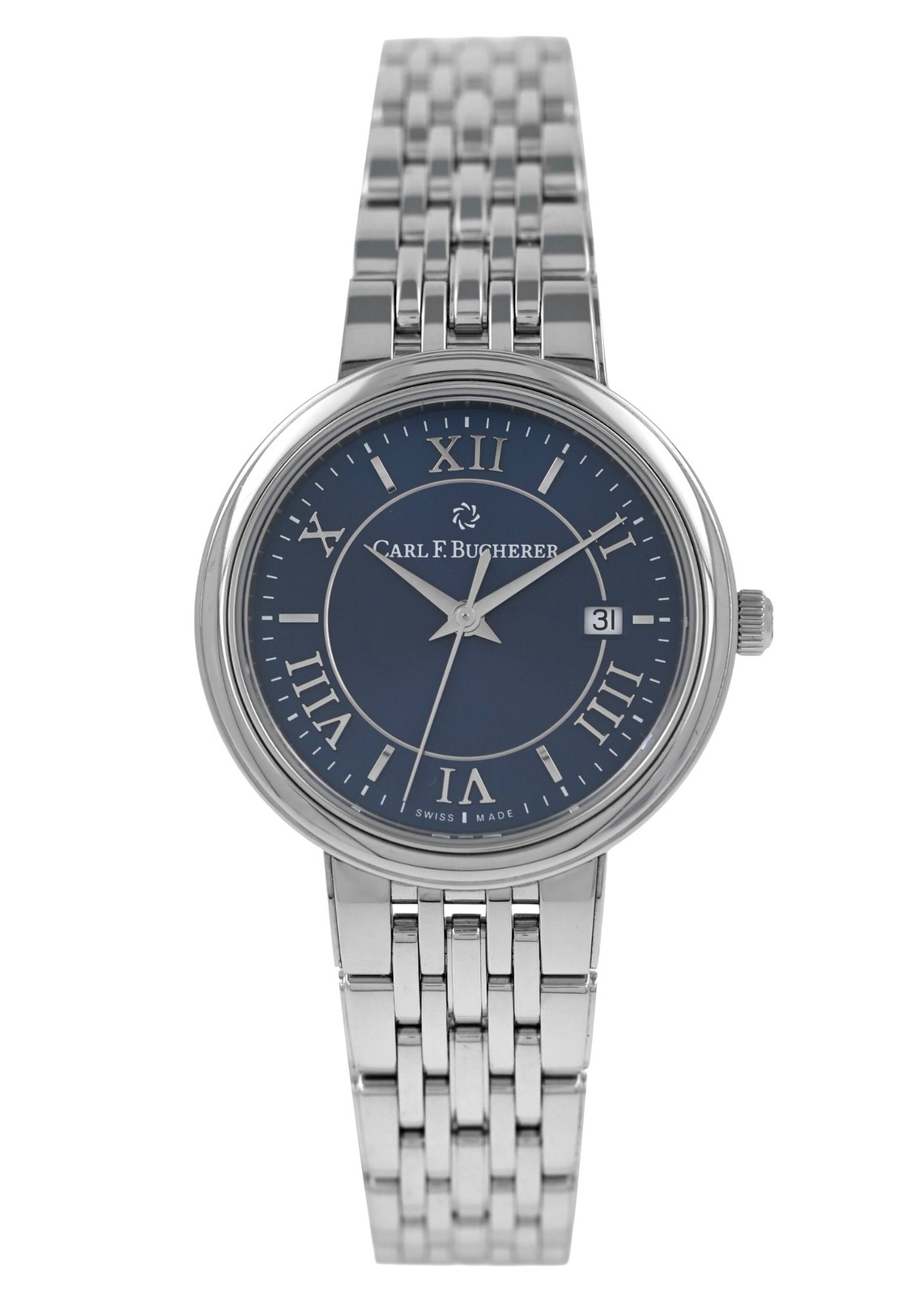 Carl F. Bucherer Adamavi 00.10315.08.55.21 Date Stainless Steel 28MM Ladies’
