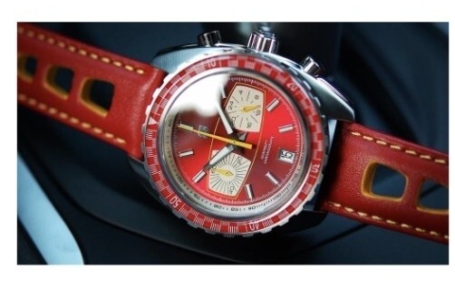 [B1Y] Straton Sync Red Watch Chronograph [x4n]