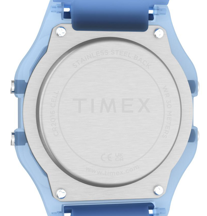 Timex T80 Translucent TW2Y34200 Quartz Watch Blue June 2026 New Release
