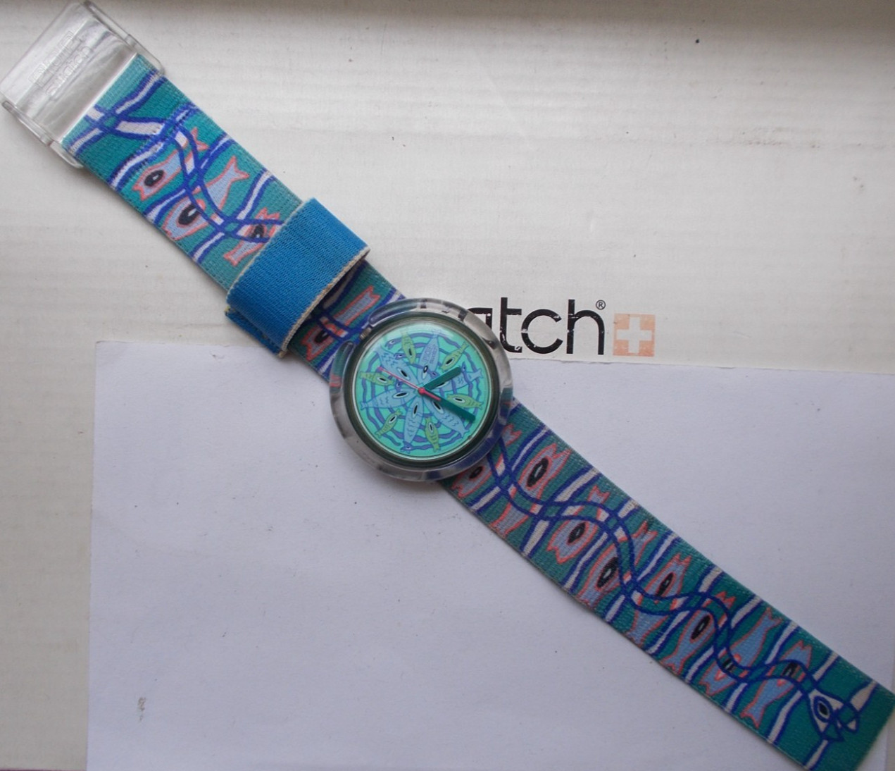 POP SWATCH ” BLUB BLUB ” ’92 EXCELLENT WOW RARE L@@K VINTAGE