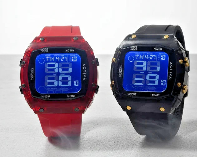 Two Activa X Ranger LED watches! 1 red and one black BUNDLE! Save Big! 2 new!