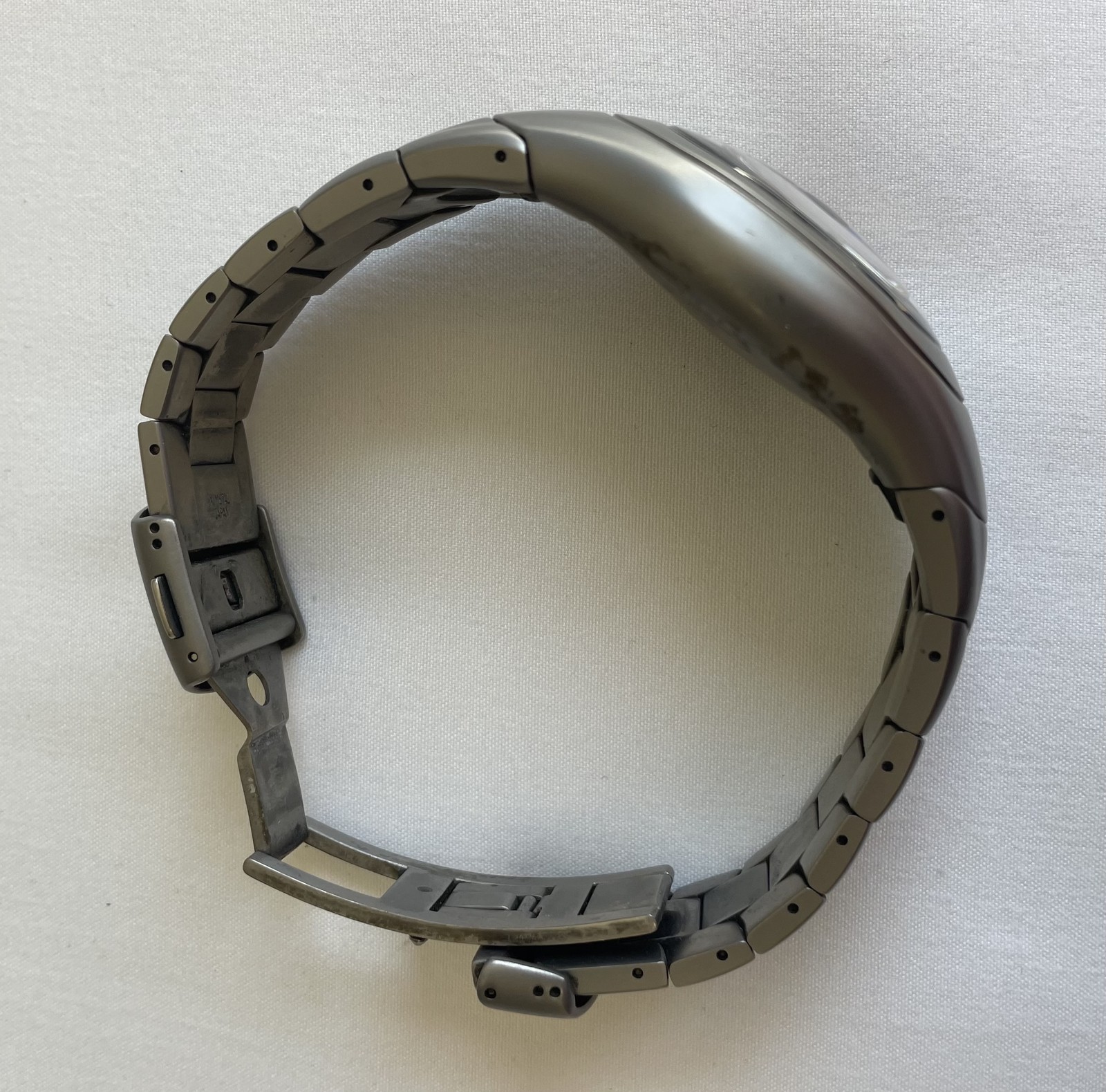 Oakley Time Bomb Icon Titanium/Blue – Titanium – NEAR MINT