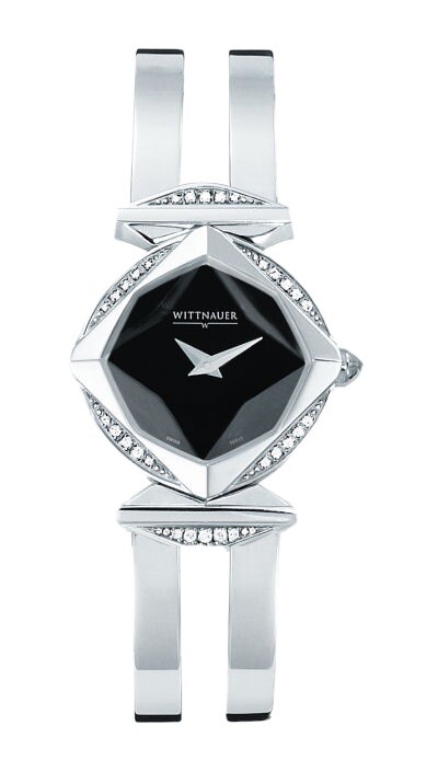Wittnauer Winter Garden 10R17 Women’s Watch Black Dial Silver Tone