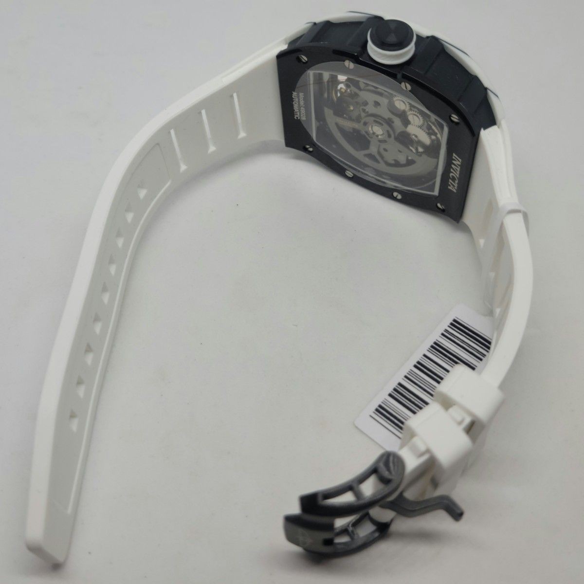 Invicta 49028 S1 Rally Vortex Automatic Watch White Rubber