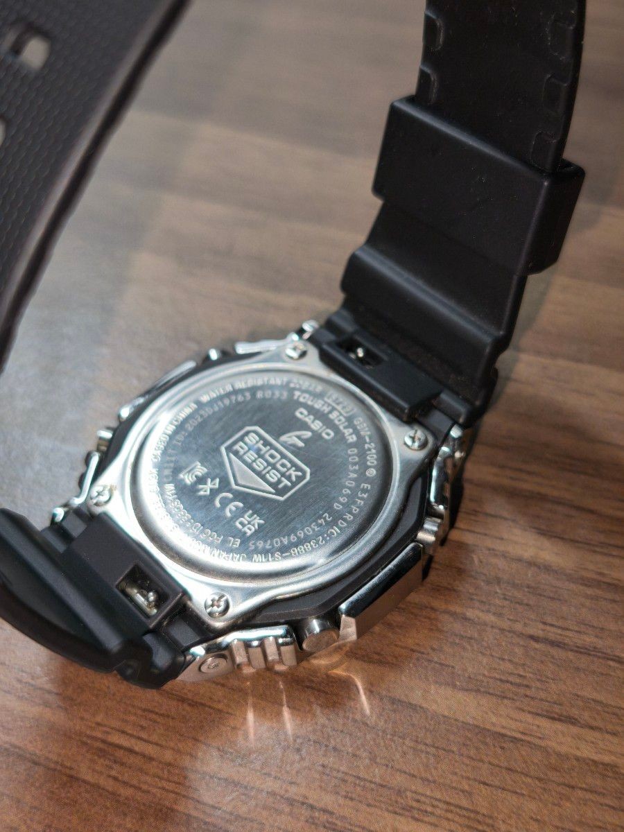 CASIO G-SHOCK GBM-2100A-1A2JF Metal Bezel Blue Dial Tough Solarfrom Japan