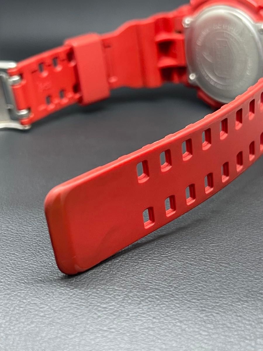 CASIO G SHOCK GA 110AC 4AJF Blue Red Series Red CASIO Ana Digi Red Quartz