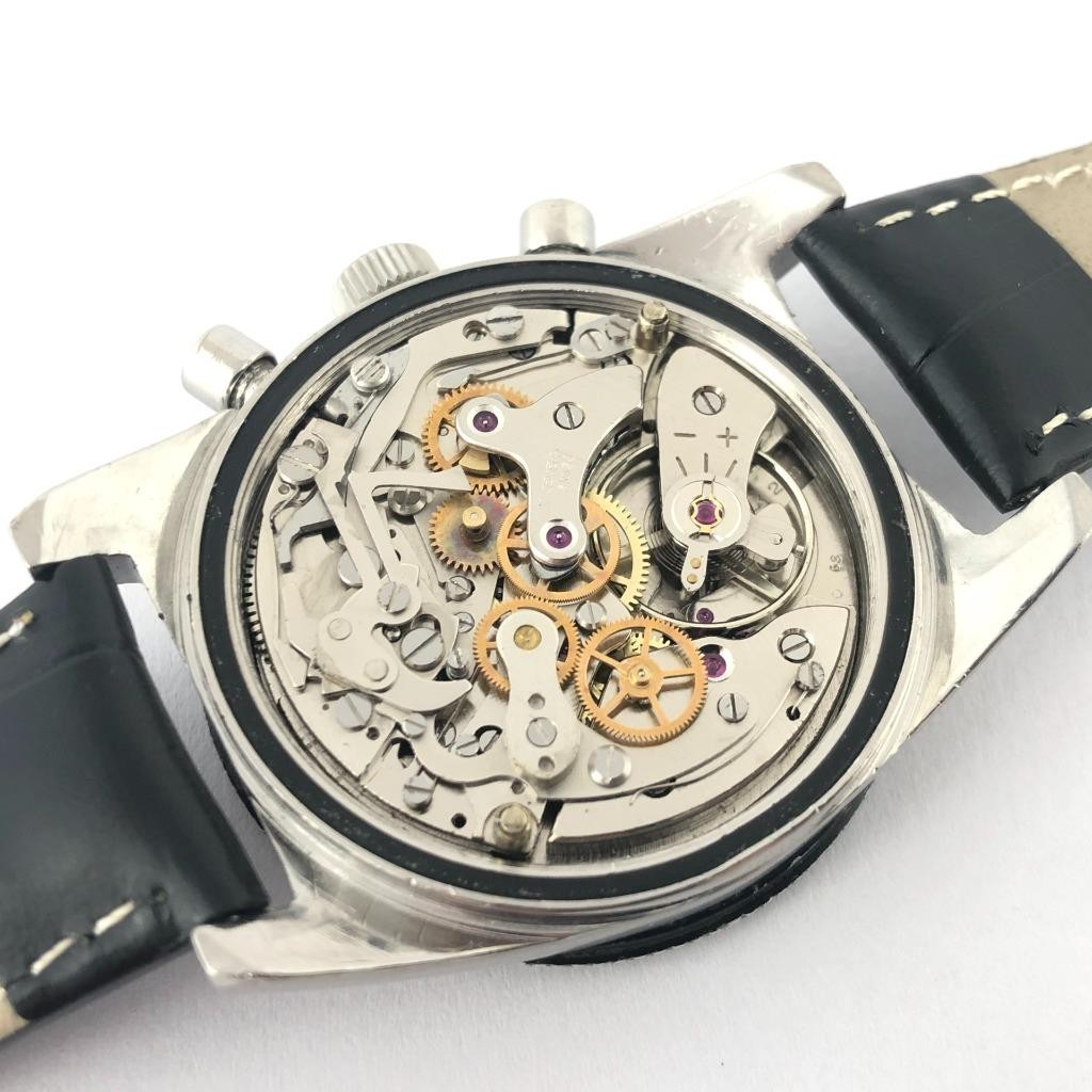 NO TARIFFS TRESSA CHRONOGRAPH REF 347 LARGE MANUAL WIND CAL L248 TURNING BEZEL
