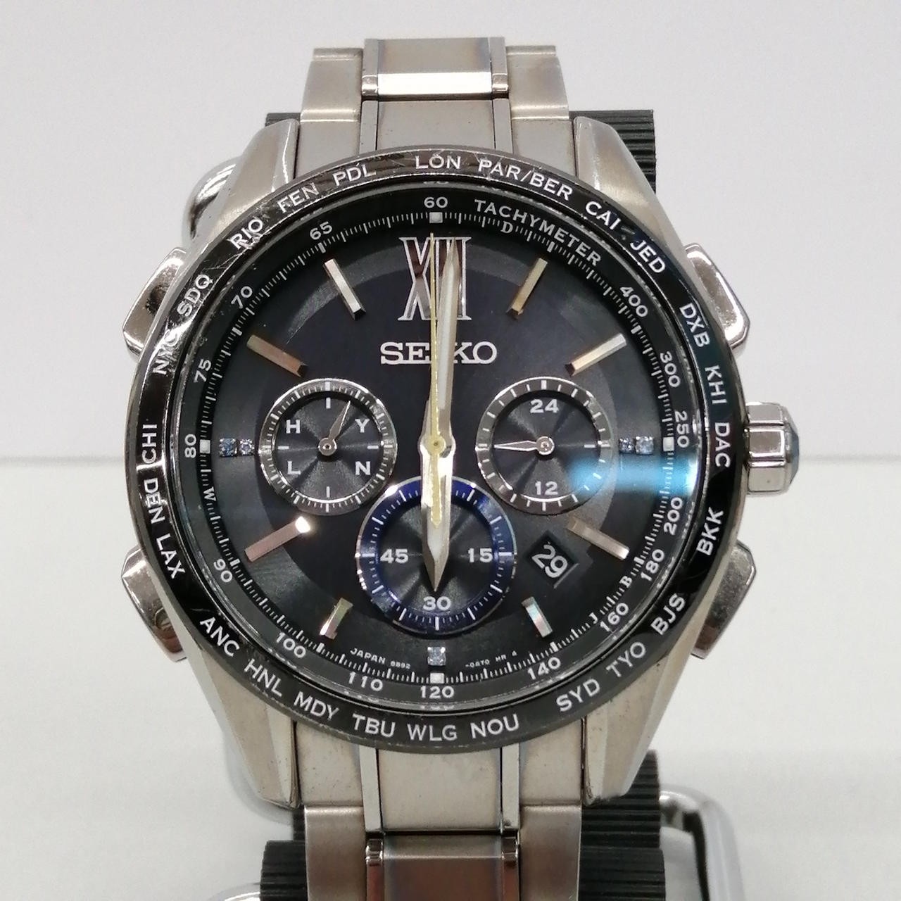 [B1N] Seiko Brightz Flight Expert SAGA225 Solar Radio Controlled JDM [r4s]