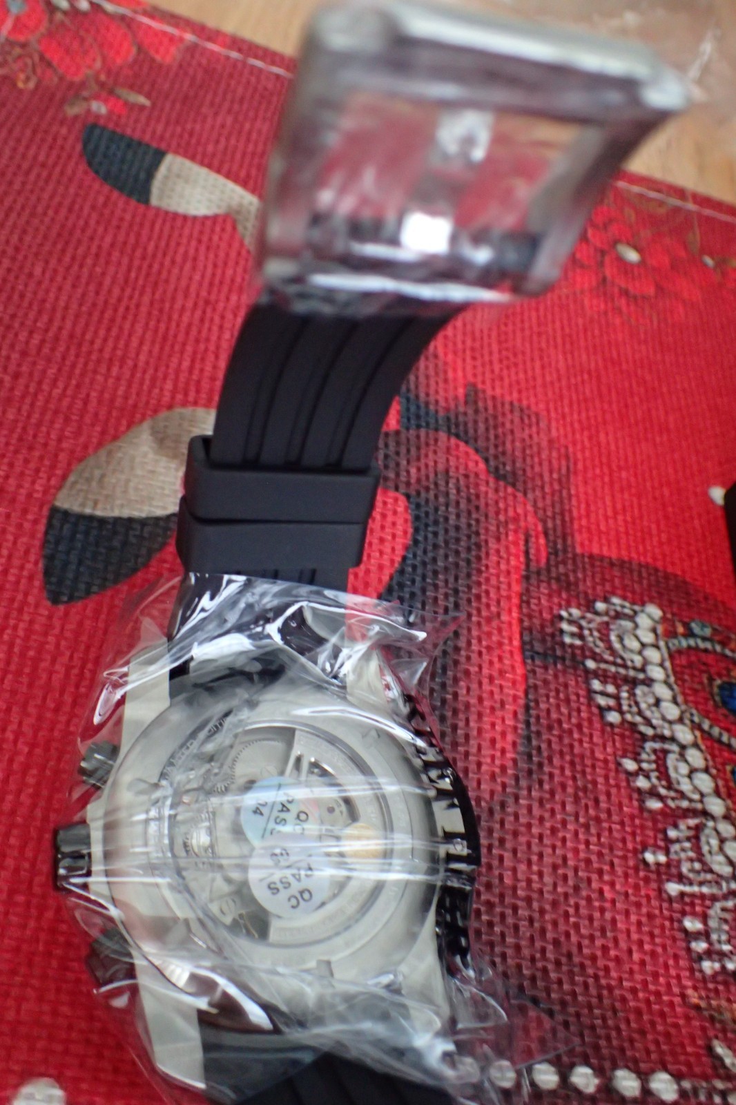 Reef Tiger Aurora Hexagon Automatic Watch RGA3503 Calendar Diving Rubber Band
