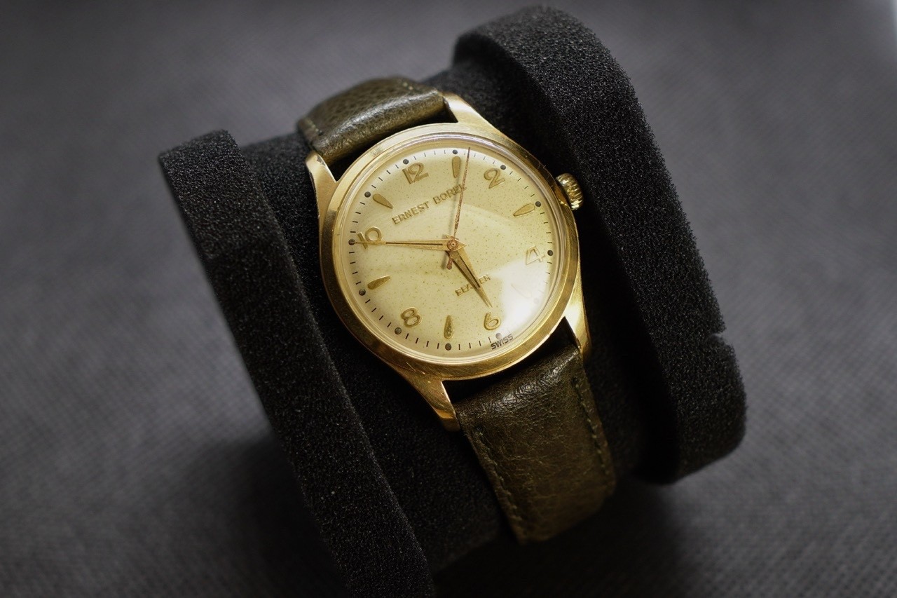 Vintage Ernest Borel Sea Gem – Serviced FHF 67 Manual Wind