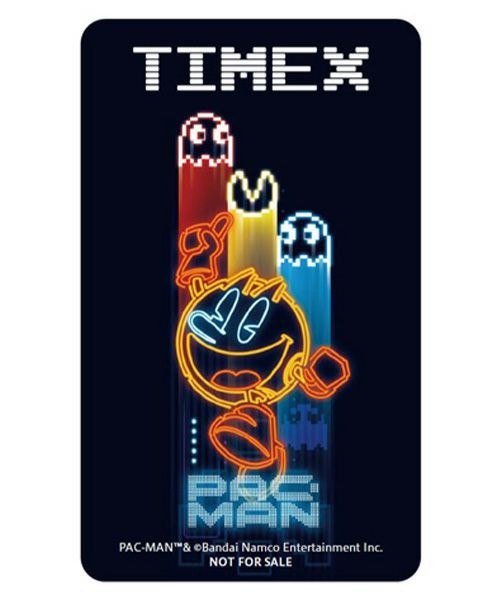 TIMEX x PAC-MAN Collaboration Classic Digital TW2V94100 Watch 34mm NICI Pouch