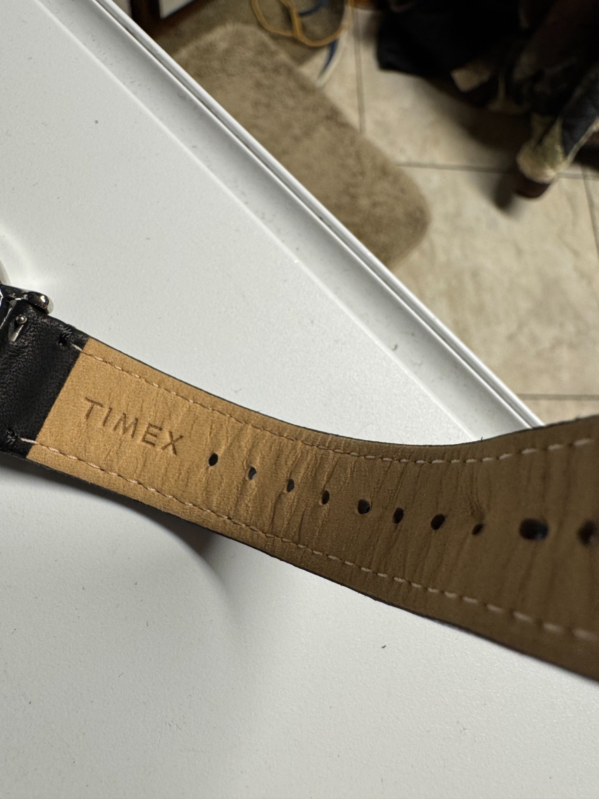 Timex Standard Collection Quartz Watch 40MM Indiglo TW2T20200 Runs Good