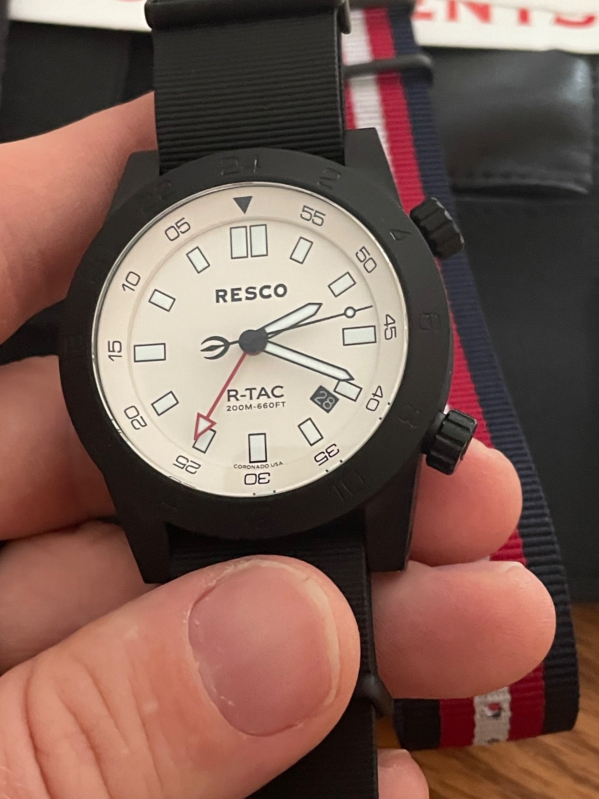 Resco Instruments RTAC custom 44mm GMT Swiss quartz