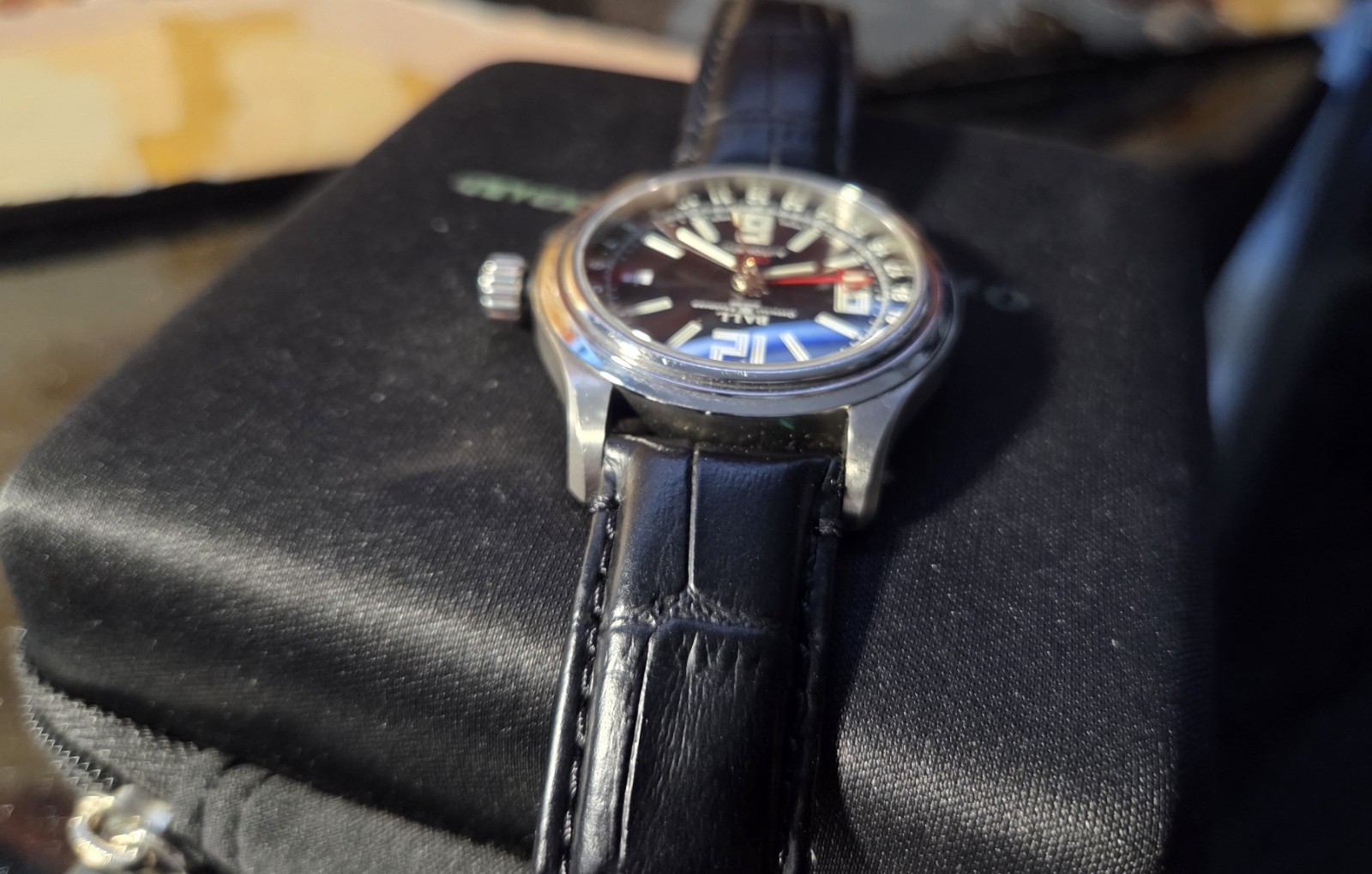 Ball Trainmaster NM1038D Date Black Automatic Men’s Watch