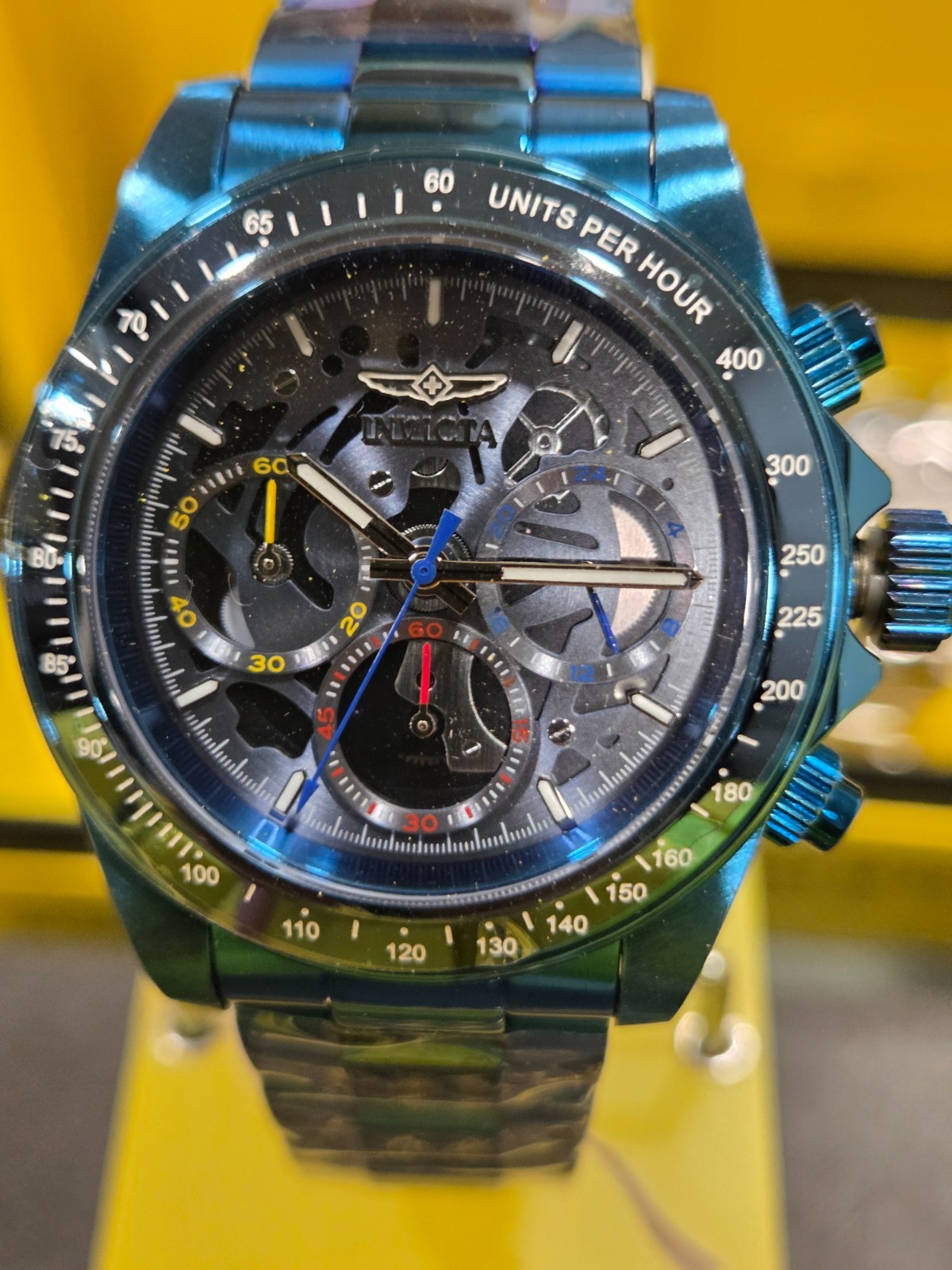 51031 – Invicta Speedway Stratacore Men’s Watch – 40mm, Blue Label NIB