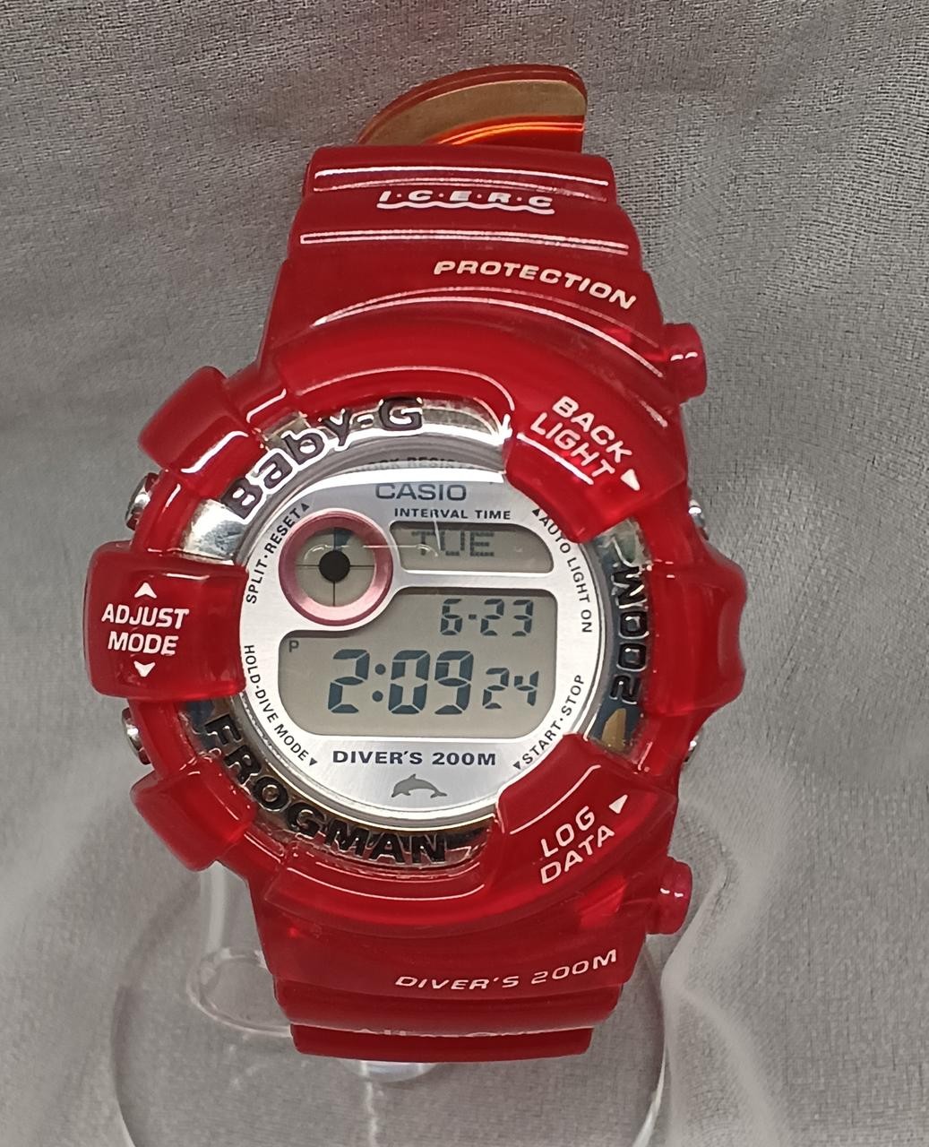 CASIO Baby-G BGW-104K Quartz Digital Watch Red
