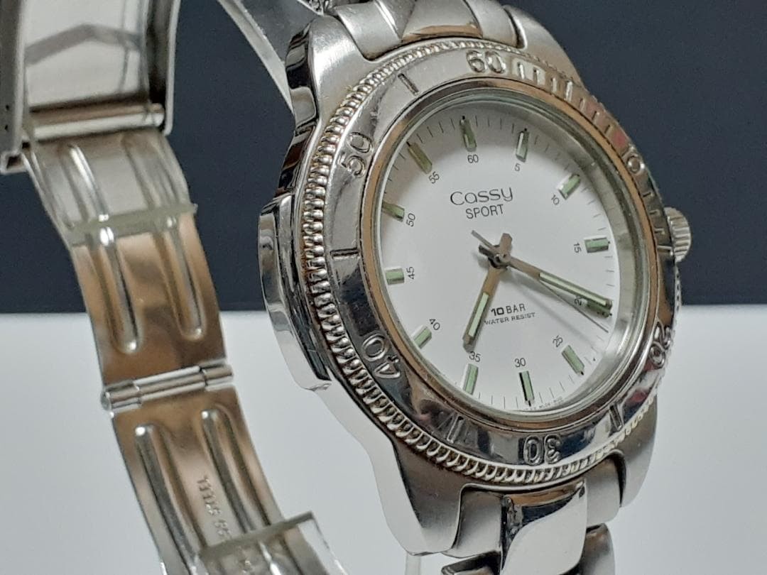 【From Japan】[Working Condition] ORIENT Cassy Sport Diver-style Watch T-30