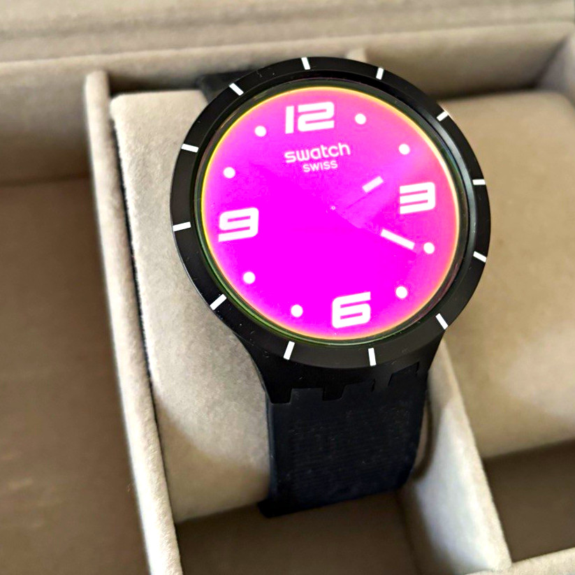 Swatch BIG BOLD “FUTURISTIC BLACK” Model: SO27B119 Collection: BIG BOLD EX