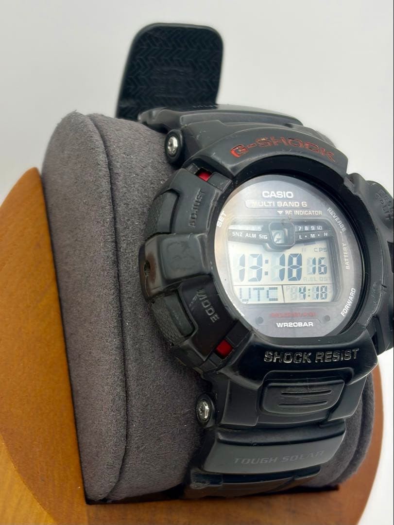 CASIO G-SHOCK GW-9010 MUDMAN Digital Watch Black Red