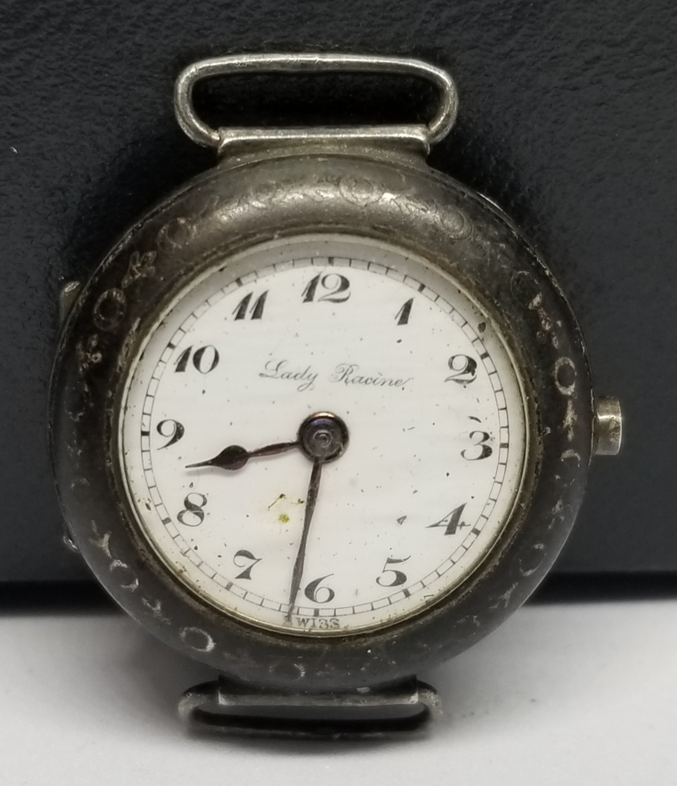 FARW514 Lady Racine by Gallet Wrist Watch, 7 J, Not Working, Missing Crown.