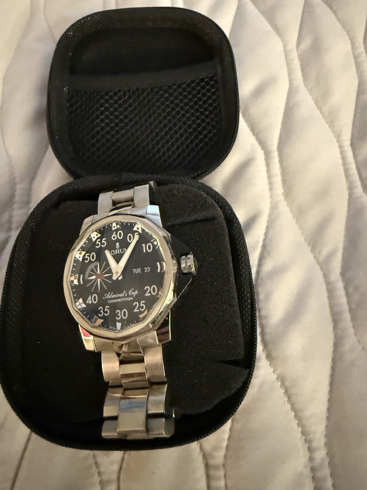 Corum Admirals Cup Competition Titanium Automatic Men’s Watch 48mm Ref 01.0001