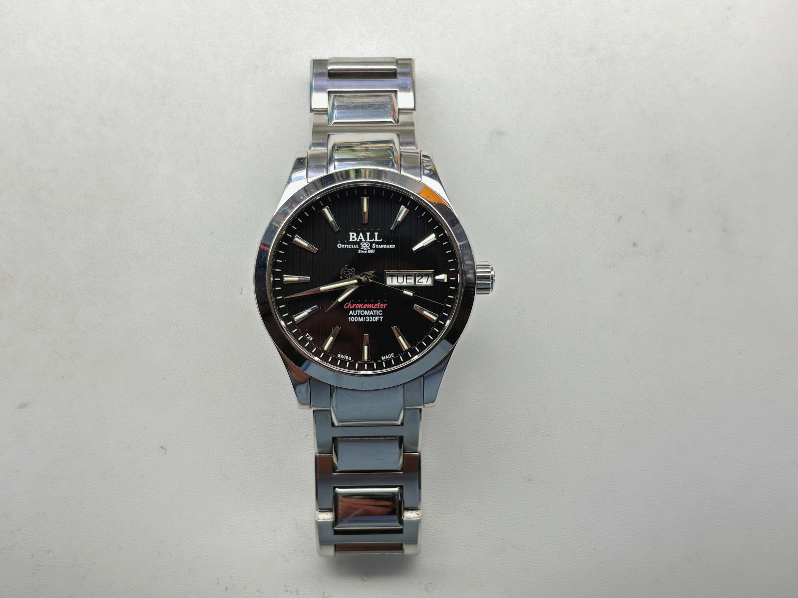 Ball Engineer II Red Label Chronometer Automatic Mens Watch NM2026C