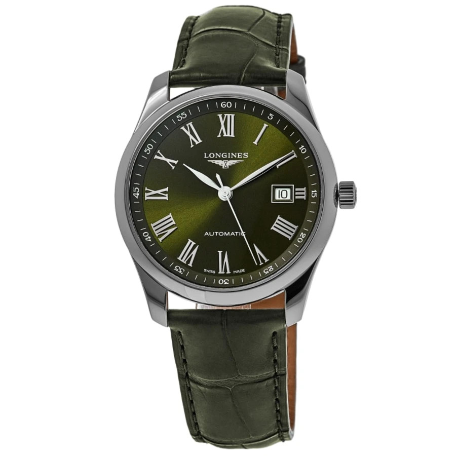 New Longines Master Collection Automatic 40mm Green Men’s Watch L2.793.4.09.2