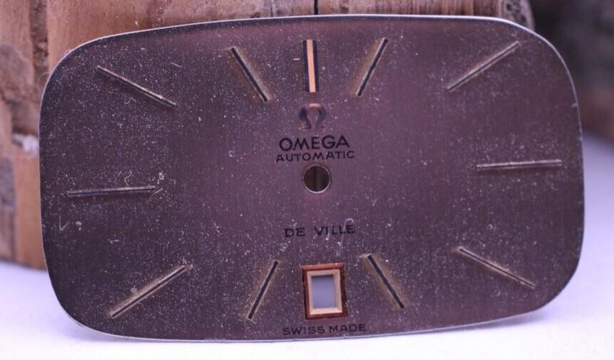 OMEGA DE VILLE AUTOMATIC NOS MEN’S WATCH DIAL 31.8X18.7mm SINGER 34447 (CK)