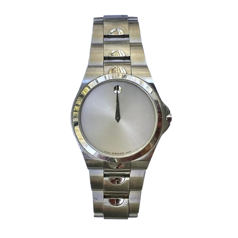 MOVADO Men’s Luno Sport Sapphire Crystal Museum Dial Watch 84 E7 1850 38mm