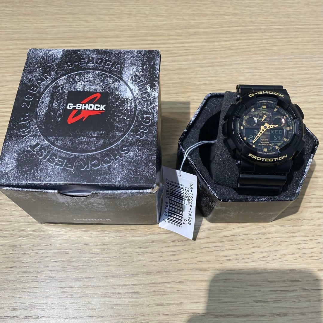 G-SHOCK GA-100CF Casio Watch with Box and Tags Excellent Condition