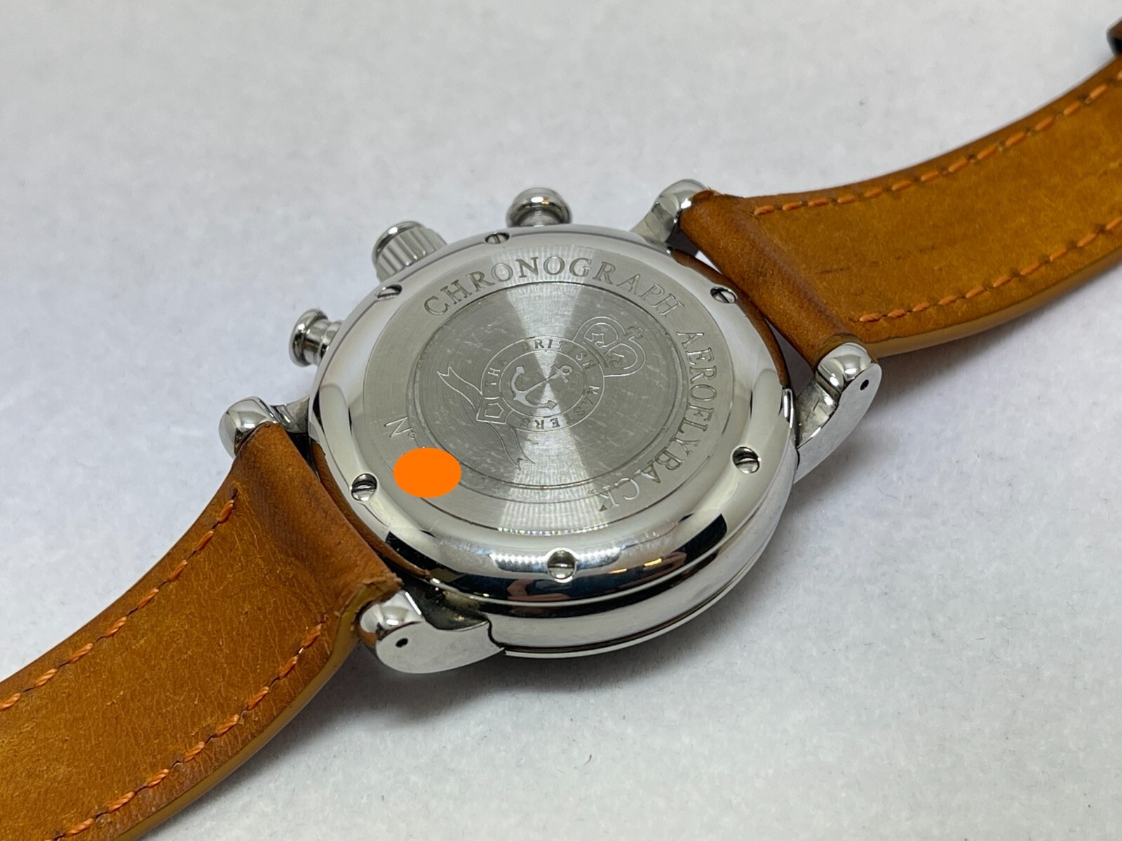 *Rare* Graham Aero-Flyback Chronograph Black & Silver Dial Chronometer Watch