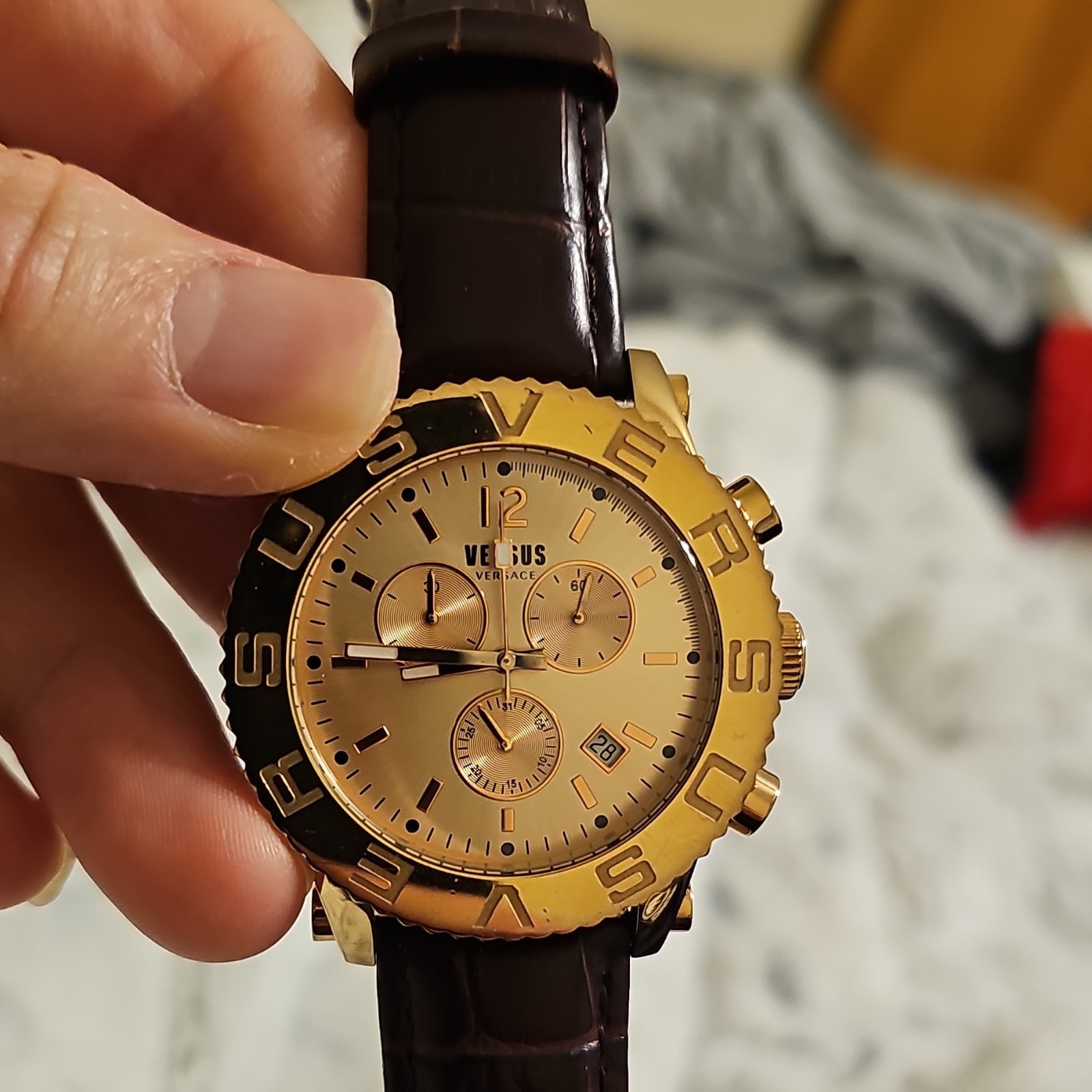Versus Versace Quartz Chronograph Watch READ DESCRIPTION!!!
