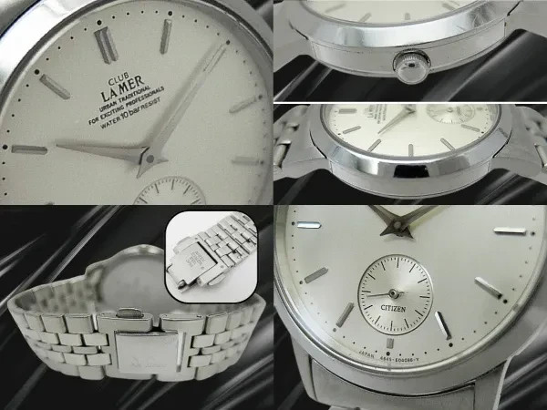 Citizen Club Lamer Ref. 4645-E66963 SS Silver Dial Quartz 100M 39mm Men’s watch