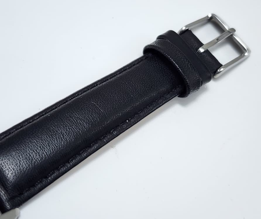 Working Hand winding HMT Pilot Black Dial 17 Jewels Back Wrist Watch