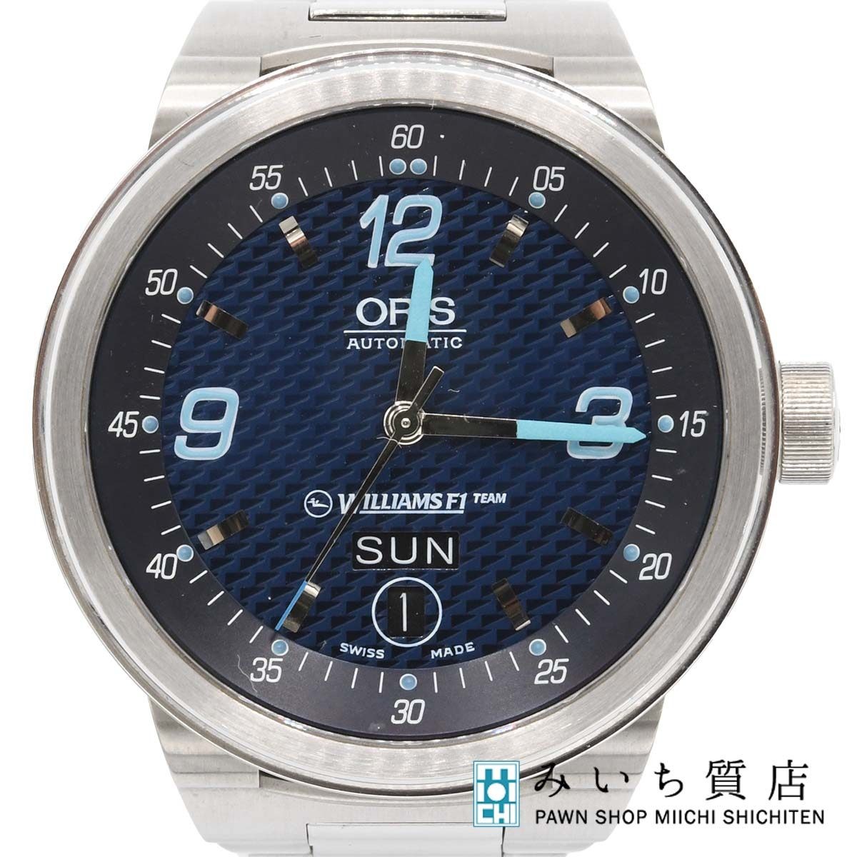 Oris Williams F1 7560 Automatic Blue Dial Watch