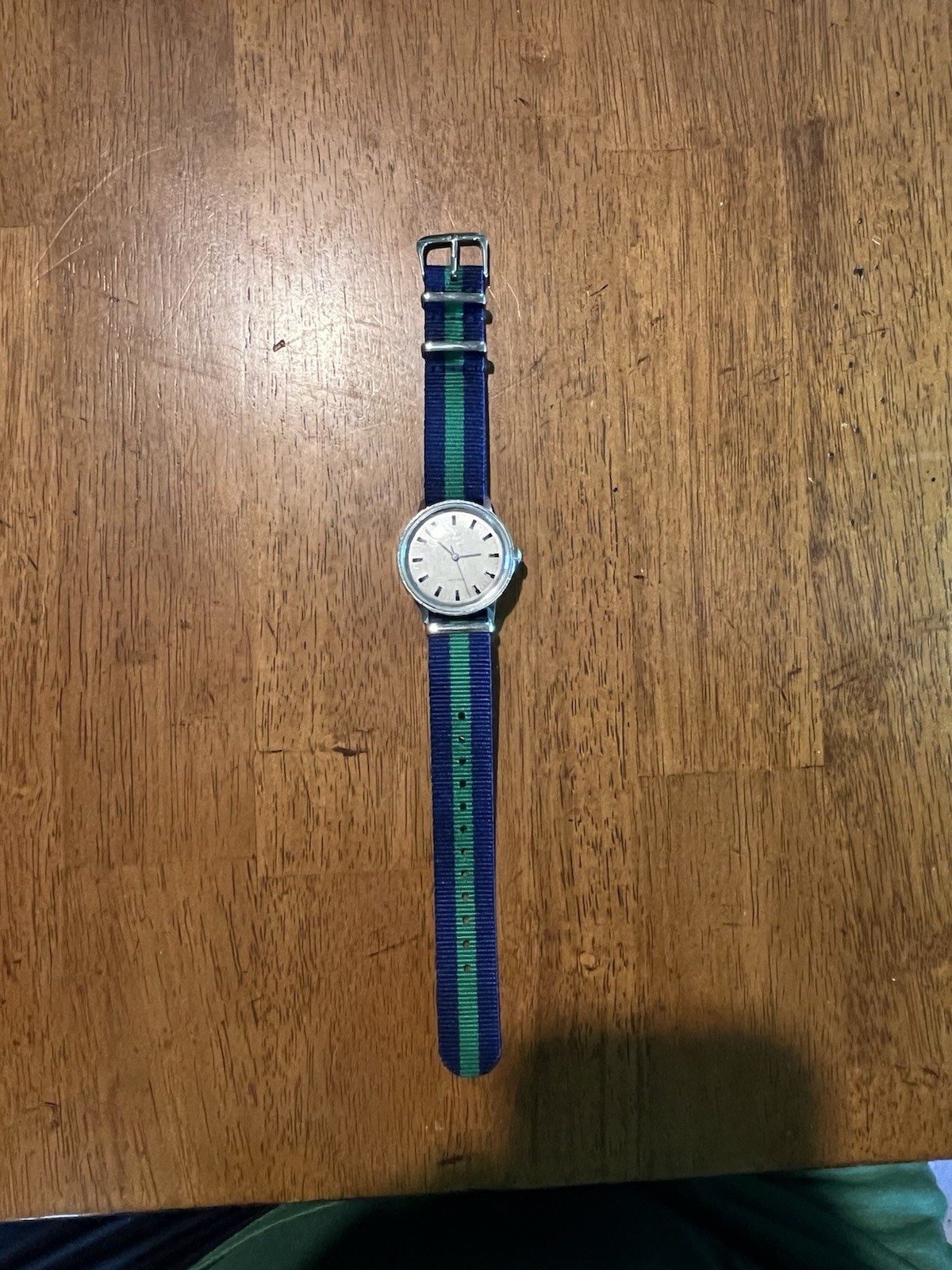 Vintage Timex Self-Wind Automatic Men’s Watch Silver Dial Runs Great Keeps Time