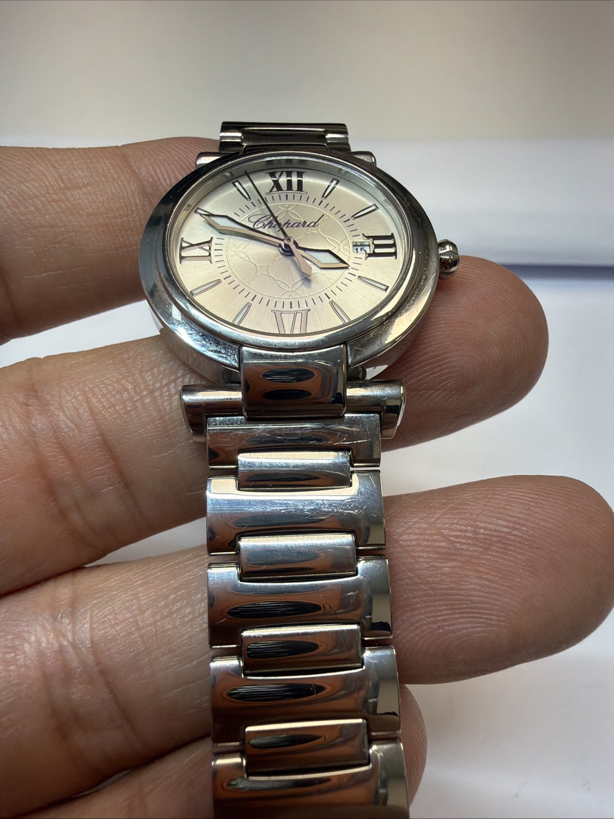 Chopard Imperial 28mm Silver Dial Women’s Watch – 8541
