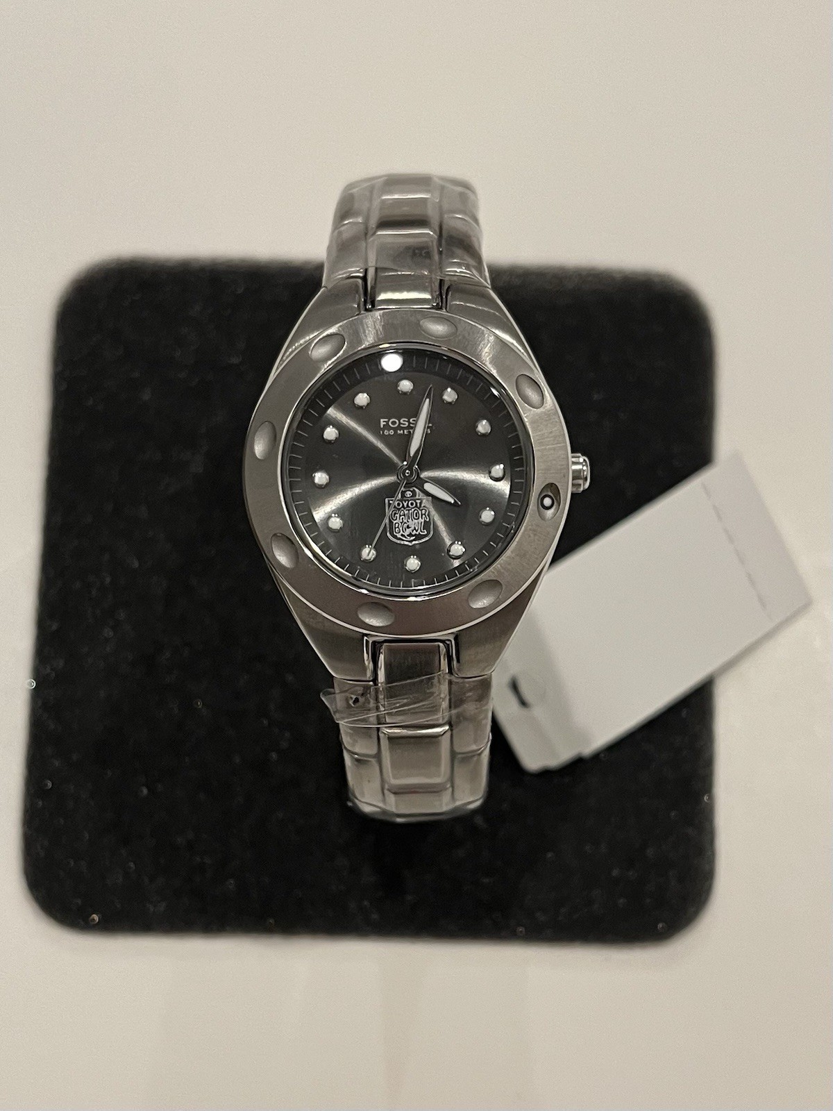 Fossil Toyota Gator Bowl Limited Edition Watch 28mm – New – Stainless Steel
