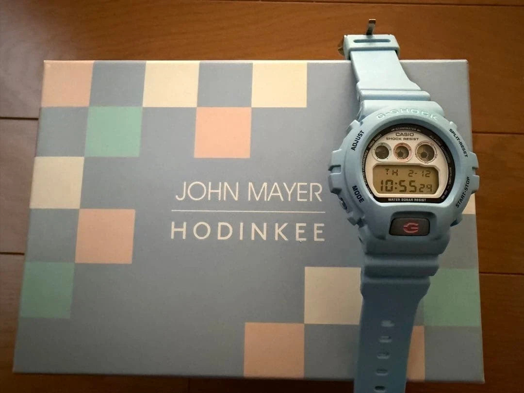 Casio G-Shock x John Mayer x Hodinkee x2 WHITE & BLUE