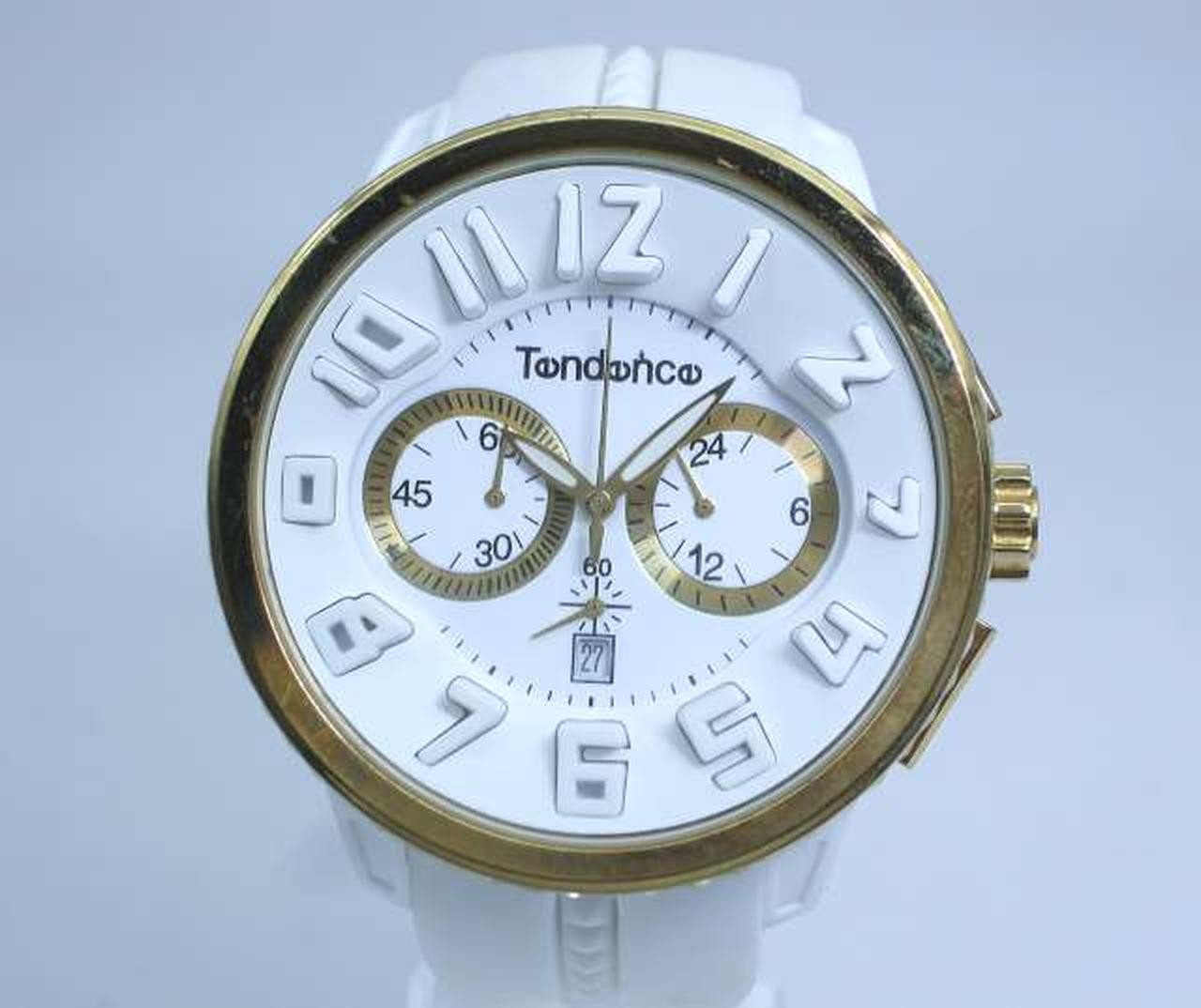 [A3N] Tendence Gulliver Round TG046014 Chronograph Quartz Watch [r9s]