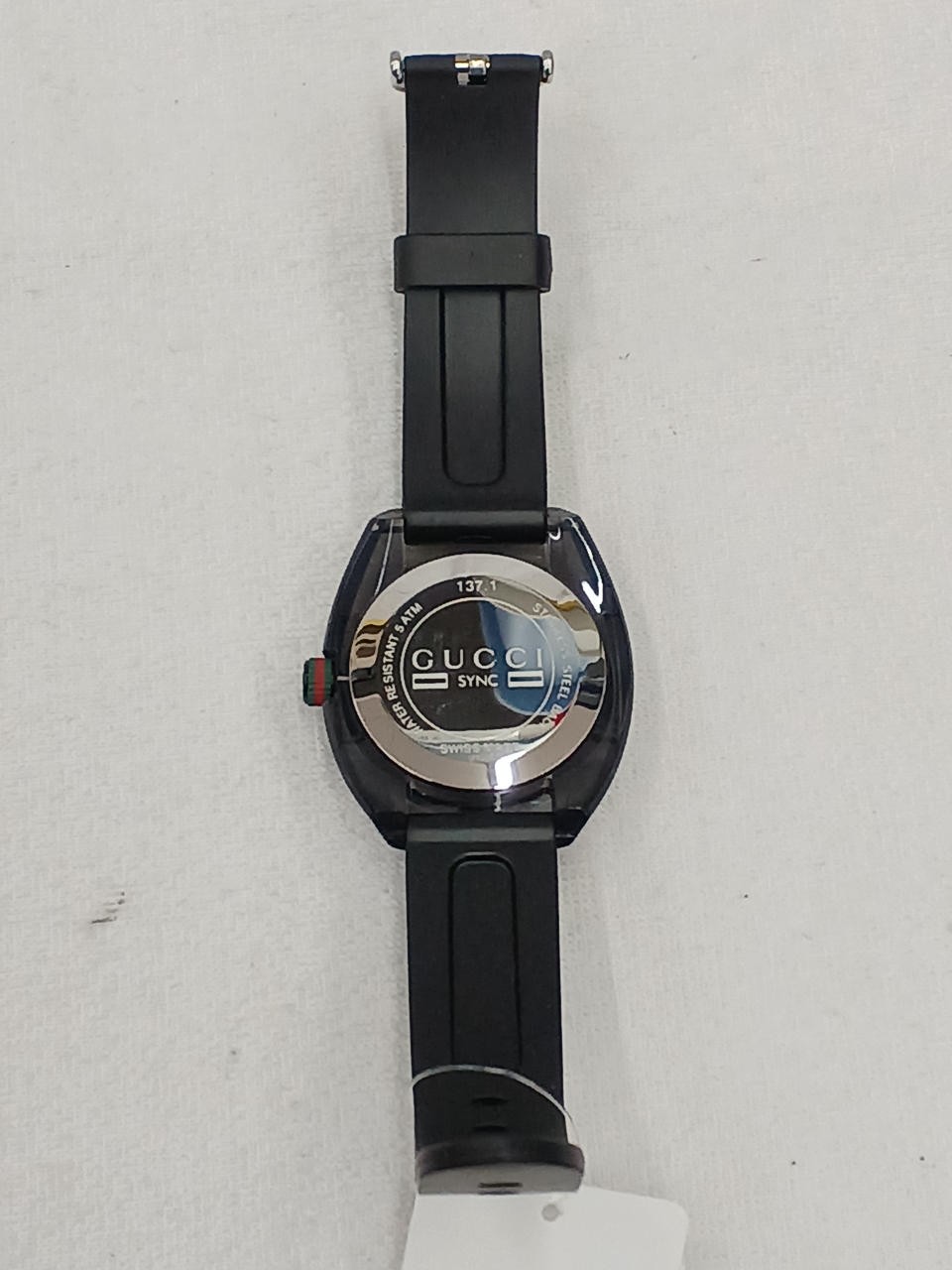 [A4N] Gucci Sync 137.1 Large Calendar Transparent Quartz Watch [w2v]