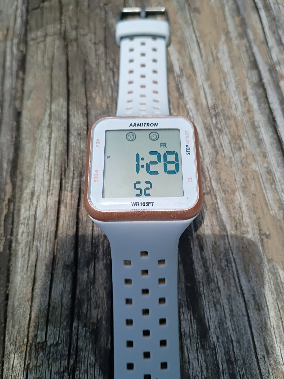 Armitron Prosport digital watch ZM1212 White Colors New!!