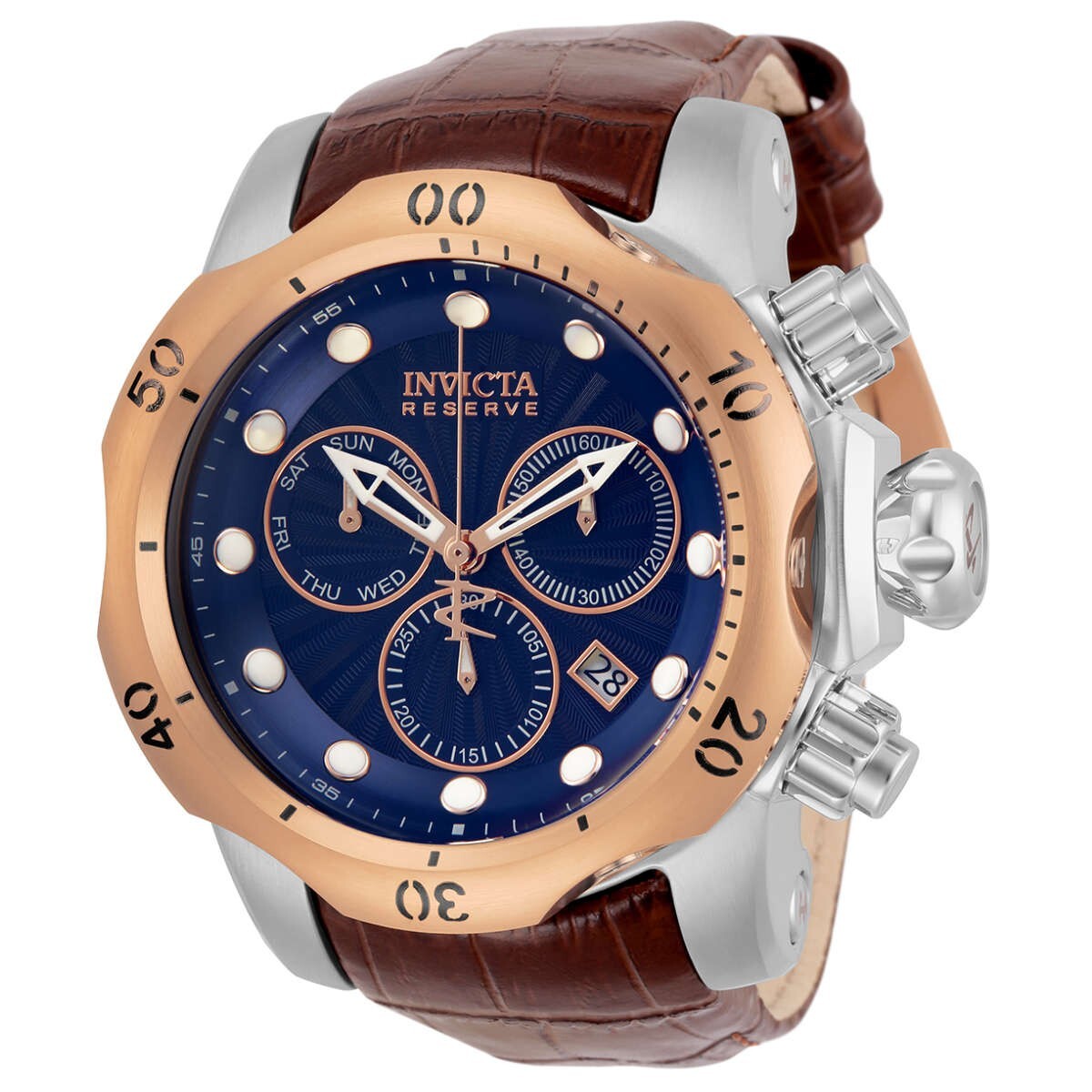 NEW Invicta Men’s 53mm Reserve Venom Elegant Swiss Ronda Z60 Caliber 1000m Watch