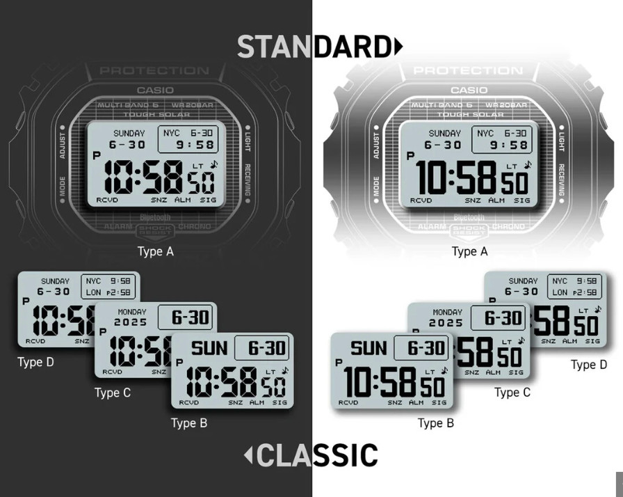 Casio G-SHOCK GW-BX5600-1DR Square Quartz Watch [New Positive MIP-LCD] – BNIB